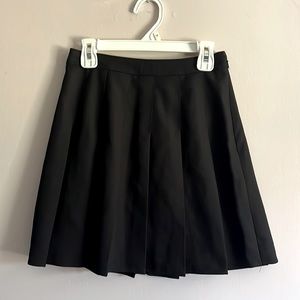 BP. Black Pleated Mini Skirt